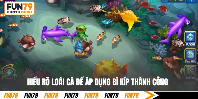 Hiểu rõ loài cá để áp dụng bí kíp thành công